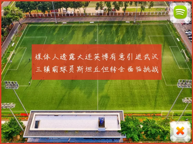 媒体人透露大连英博有意引进武汉三镇前球员斯坦丘但转会面临挑战